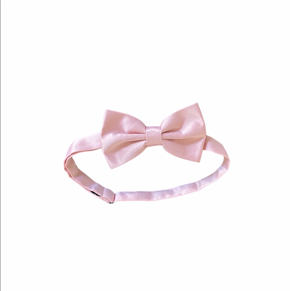 Men’s Blush Pink Wedding Bow Tie